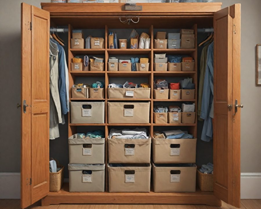 Como organizar armário pequeno de forma prática e funcional