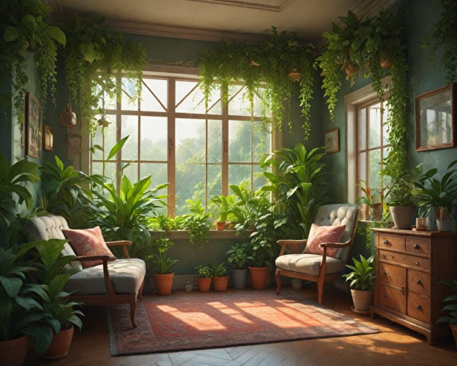 10 inspirações de decoração com plantas para espaços pequenos