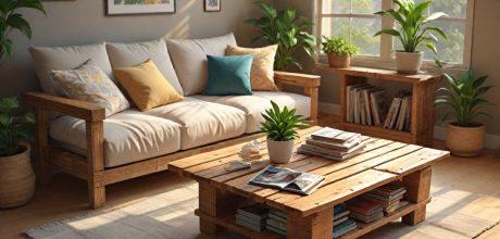 Como usar paletes na decoração de ambientes internos