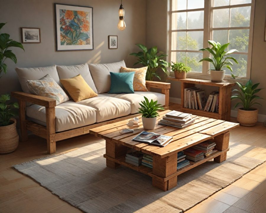 Como usar paletes na decoração de ambientes internos