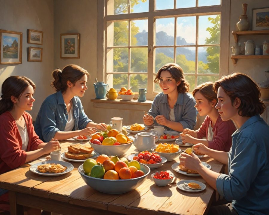 Ideias de café da manhã econômico e nutritivo para famílias