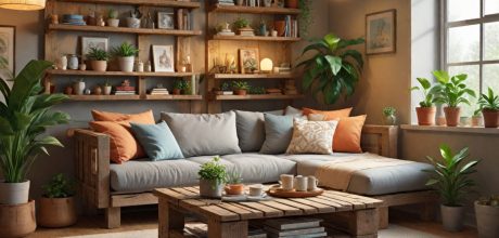 Como transformar sua casa com decoração de paletes
