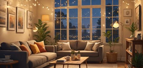 ideias criativas com pisca-pisca para decorar sua casa
