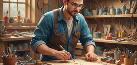 como criar projetos DIY passo a passo para iniciantes