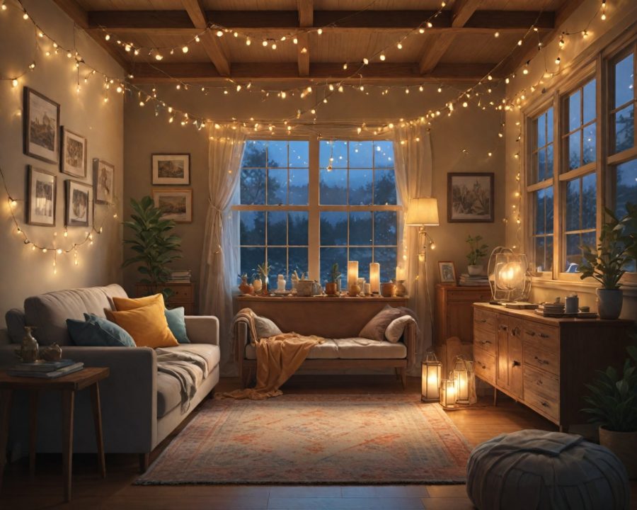 Como usar pisca-pisca para criar decorações incríveis