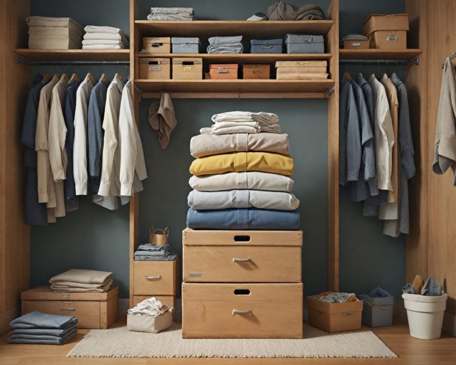 Como organizar e armazenar roupas para maior durabilidade