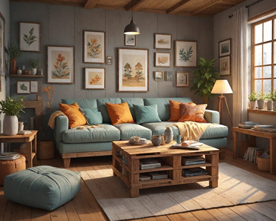 Decoração com paletes: ideias criativas e econômicas
